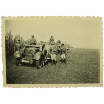 Infanterihögkvarterets befäl Mercedes Kübelwagen. Espenlaub militaria